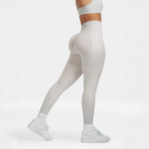 Naadloze sculpt ribbed contour leggings