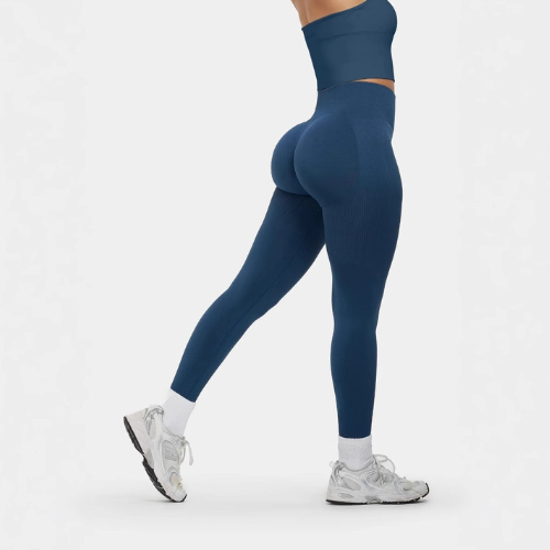 Naadloze sculpt ribbed contour leggings
