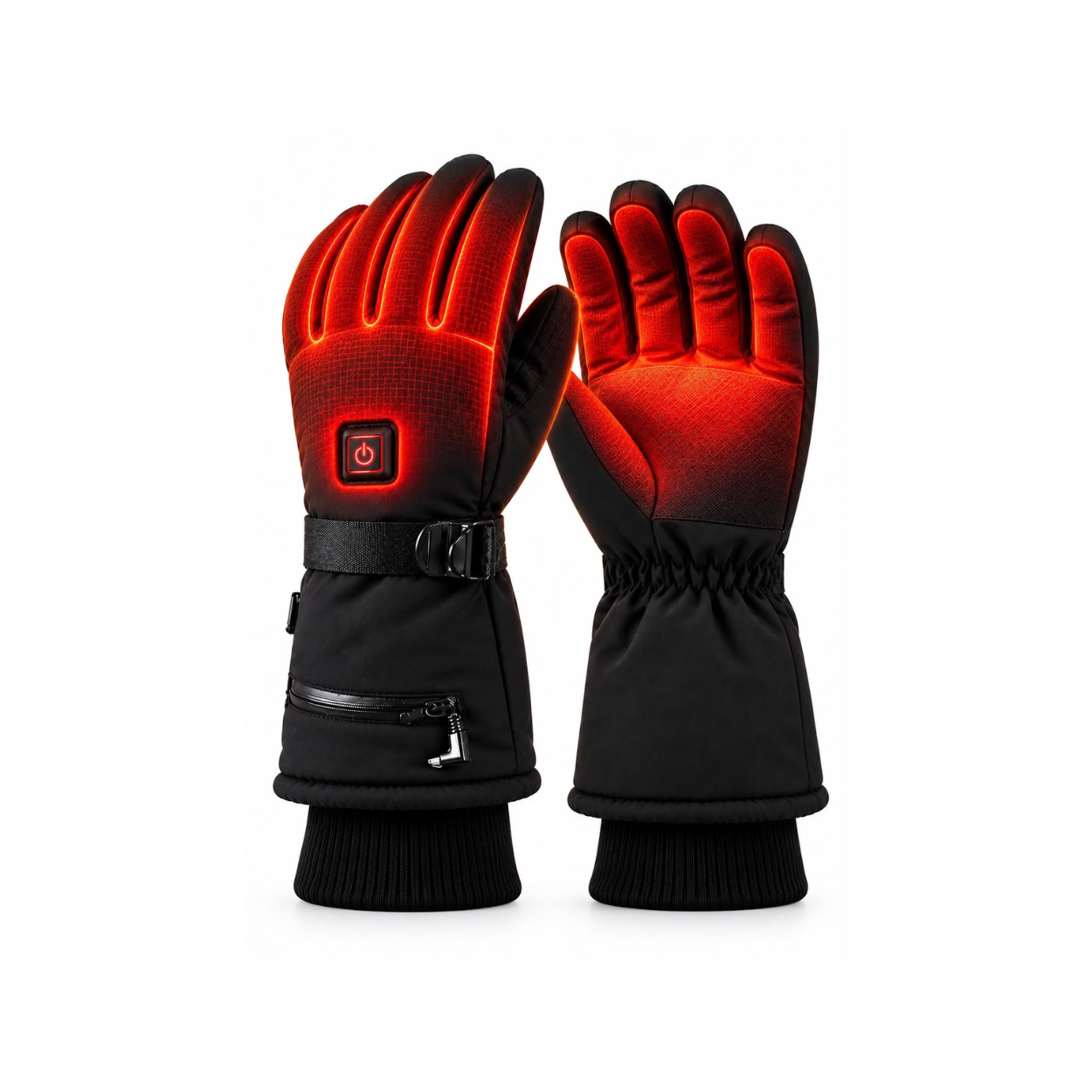 Verwarmde handschoenen met touchscreen